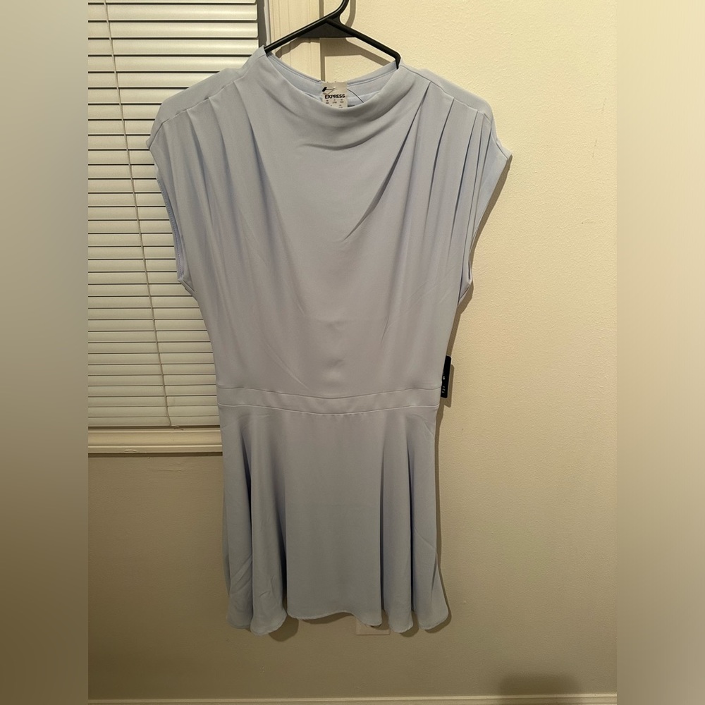 Brand new light blue dress. Express size small